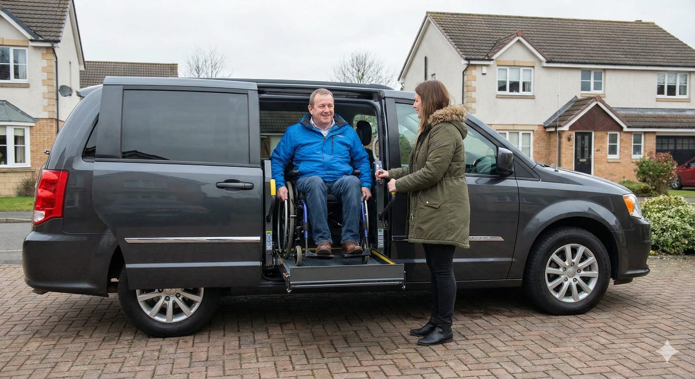 Disability support worker with NDIS participant